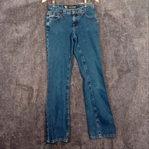 Rockies slim low rise women's jeans cowgirl rodeo farm size 4